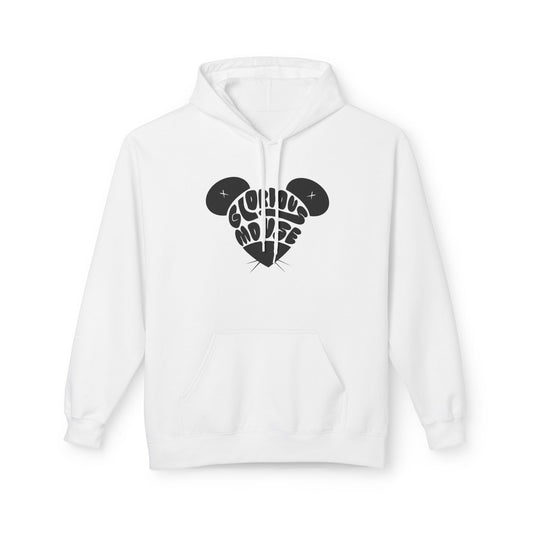 Plague Fleece Hoodie White