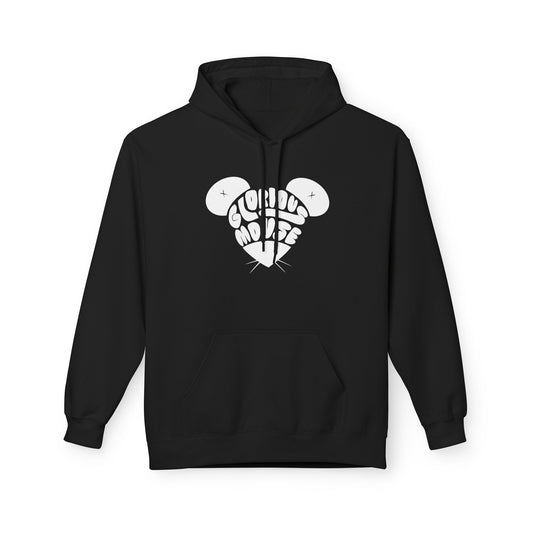Plague Fleece Hoodie Black